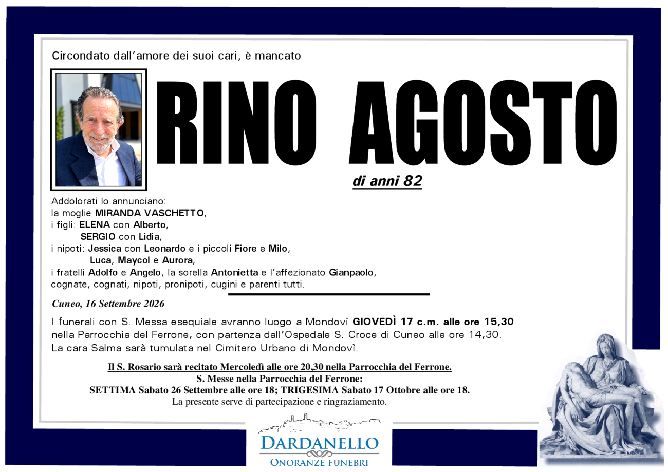 AGOSTO RINO